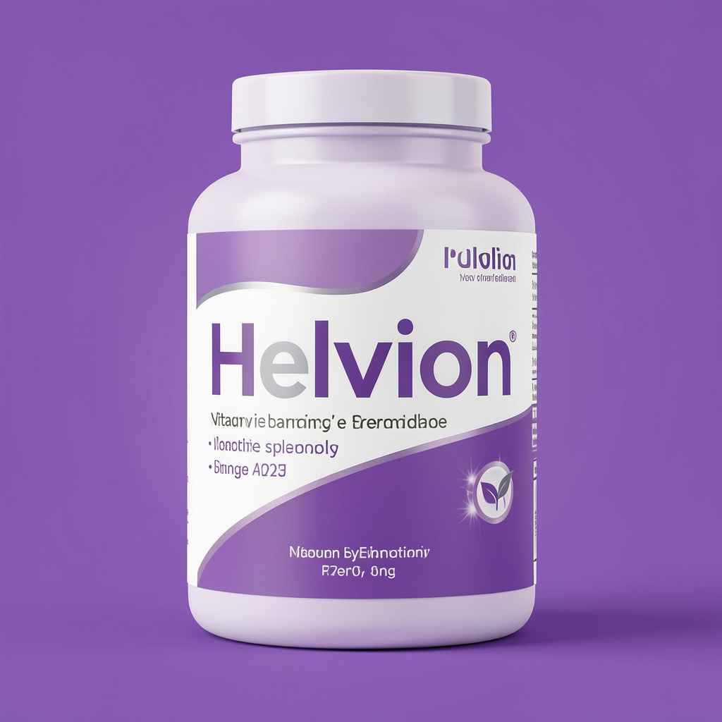 Helvion natural daily balance complex — 30-capsule bottle